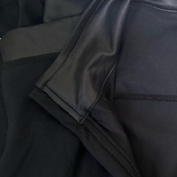 Tonic Active NEW Peplum Skater Full Zip Jacket Stretch Fabric Block Top Fitted S - Picture 12 of 15